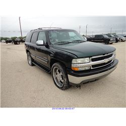 2002 - CHEVROLET TAHOE