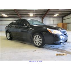 2011 - CHRYSLER 200//SALVAGE TITLE
