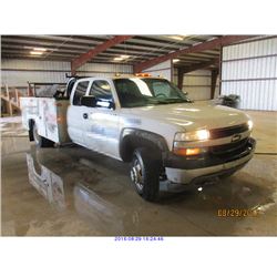 2001 - CHEVROLET SILVERADO 3500