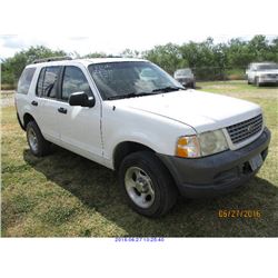 2003 - FORD EXPLORER
