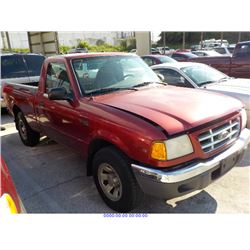 2001 - FORD RANGER