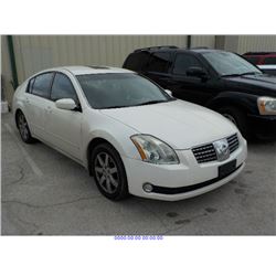 2004 - NISSAN MAXIMA