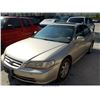 Image 2 : 2002 - HONDA ACCORD