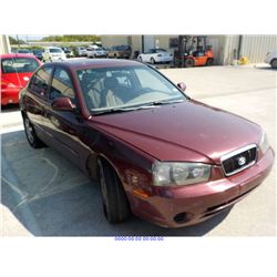 2001 - HYUNDAI ELANTRA// REBUILT SALVAGE