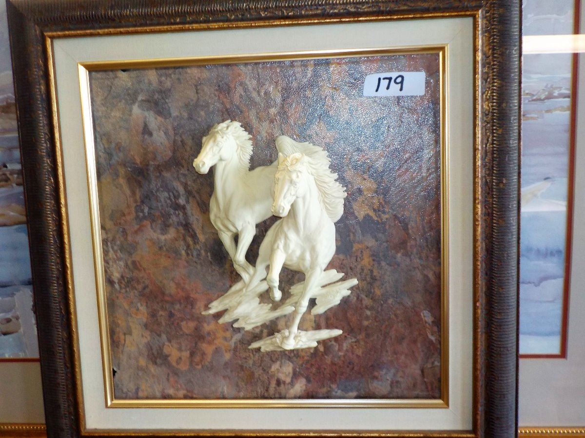3d Sculpture Painting Signed Denise Plouffe