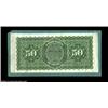 Image 1 : Fr. 203 $50 1863 Interest Bearing Note Back Proof. A broadly margined proof of the back of this very