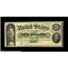 Image 1 : Fr. 3 $5 1861 Demand Note Choice Fine. Flawless for the grade with bold signatures and infinitely be