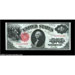 Fr. 39 $1 1917 Legal Tender Very Choice New. A consecutive pair, both fresh, original and perfect Ge
