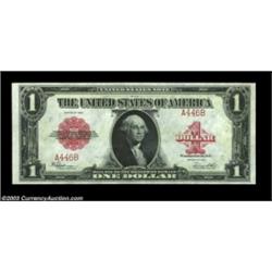 Fr. 40 $1 1923 Legal Tender Superb Gem New. The first of two identical, fresh, originally embossed F