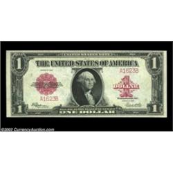 Fr. 40 $1 1923 Legal Tender Very Choice New. A near-Gem example with a four-digit serial number.  Im