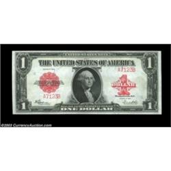 Fr. 40 $1 1923 Legal Tender Very Choice New. Good paper originality, a four-digit serial number and