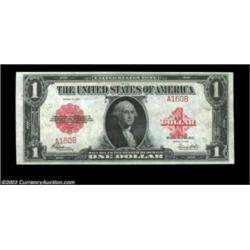 Fr. 40 $1 1923 Legal Tender Very Choice New. This three-digit example is crackling fresh, with good
