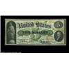 Image 1 : Fr. 63 $5 1863 Legal Tender Very Fine. The margins are irregular, but they touch the design only at