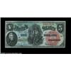 Image 1 : Fr. 64 $5 1869 Legal Tender Very Choice New. Snappy, fresh, fully colored and strictly original, thi