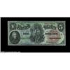 Image 1 : Fr. 64 $5 1869 Legal Tender New. A nice bright example, with good paper originality and no problems
