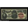 Image 1 : Fr. 73 $5 1880 Legal Tender CGA Gem Uncirculated 66. The original embossing can be plainly seen even
