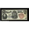 Image 1 : Fr. 74 $5 1880 Legal Tender Very Fine. Good original embossing and bright ink colors highlight this