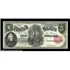 Image 5 : Fr. 80 $5 1880 Legal Tender Cut Sheet of Four Very Choice New. This Cut Sheet, notes 17 through 20,