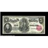 Image 3 : Fr. 80 $5 1880 Legal Tender Cut Sheet of Four New. All four notes have slightly rounded corners and