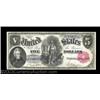 Image 3 : Fr. 80 $5 1880 Legal Tender Cut Sheet of Four Gem New. This Cut Sheet, consisting of notes number 33