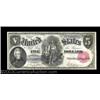 Image 5 : Fr. 80 $5 1880 Legal Tender Cut Sheet of Four Gem New. This Cut Sheet, consisting of notes number 33