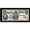 Image 7 : Fr. 80 $5 1880 Legal Tender Cut Sheet of Four Gem New. This Cut Sheet, consisting of notes number 33