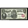 Image 5 : Fr. 80 $5 1880 Legal Tender Cut Sheet of Four Very Choice New. Numbers 37 through 40 form a fresh, o