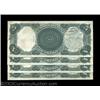 Image 2 : Fr. 80 $5 1880 Legal Tender Cut Sheet of Four Gem New. Another one of the nicer Cut Sheets from this