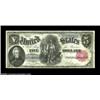 Image 3 : Fr. 80 $5 1880 Legal Tender Cut Sheet of Four Gem New. Another one of the nicer Cut Sheets from this