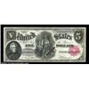 Image 1 : Fr. 80 $5 1880 Legal Tender Gem New. Number 73 from the pack is a real beauty, with broad margins, b