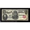 Image 3 : Fr. 80 $5 1880 Legal Tender Consecutive Pair. Strangely, these two notes, three quarters of the way
