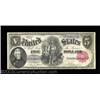 Image 5 : Fr. 80 $5 1880 Legal Tender Cut Sheet of Four About New. Each of these four notes is well margined a