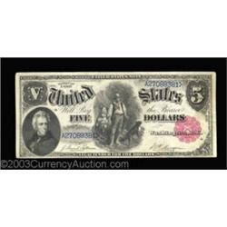 Fr. 80 $5 1880 Legal Tender Cut Sheet of Four Choice About New. Numbers 81 through 84 all have a few