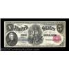 Image 3 : Fr. 80 $5 1880 Legal Tender Choice About New. A single corner fold at the lower right is all that se