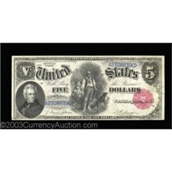 Fr. 80 $5 1880 Legal Tender Choice About New. Identical to the above.  Important notice: Heritage us