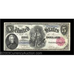 Fr. 80 $5 1880 Legal Tender Choice About New. Another, identical to the above.  Important notice: He