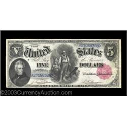 Fr. 80 $5 1880 Legal Tender Choice About New. Identical to the above.  Important notice: Heritage us