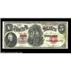 Image 1 : Fr. 86 $5 1907 Legal Tender Very Fine. This is the scarce Napier-Thompson signature combination. Onl