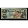 Image 1 : Fr. 96 $10 1869 Legal Tender Fine. Huge margins and exceptional color for the grade. A very nice eve