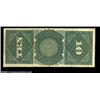 Image 2 : Fr. 96 $10 1869 Legal Tender Fine. Huge margins and exceptional color for the grade. A very nice eve