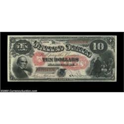 Fr. 97 $10 1875 Legal Tender Choice About New. Fr. 97 is a classically rare note. CAA has handled on