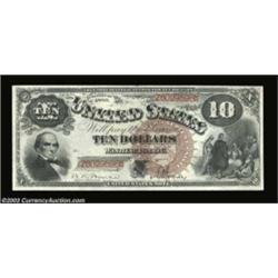 Fr. 102 $10 1880 Legal Tender Gem New. This note is from the run of about 30 pieces that has supplie