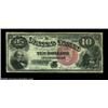 Image 1 : Fr. 105 $10 1880 Legal Tender Fine. The back is a bit soiled and there is a minor edge split, but th
