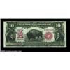 Image 1 : Fr. 119 $10 1901 Legal Tender Extremely Fine. A broadly margined, beautifully bright Bison with an a