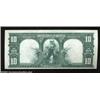 Image 2 : Fr. 121 $10 1901 Legal Tender Very Choice New. But for a rather narrow bottom margin, this gorgeous
