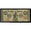 Image 1 : Fr. 126b $20 1863 Legal Tender Very Good. Problem-free for the grade, with no tears or stray marks.