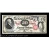 Image 1 : Fr. 129 $20 1878 Legal Tender Superb Gem New. Broadly margined, perfectly centered, and with bold, r