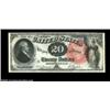 Image 1 : Fr. 137 $20 1880 Legal Tender Choice About New. This handsome type, with its large salmon-pink spike