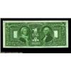 Image 2 : Fr. 224 $1 1896 Silver Certificates Cut Sheet of Four Superb Gem New. A beautiful Cut Sheet of One D