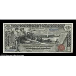 Fr. 224 $1 1896 Silver Certificate Choice Extremely Fine. Oddly, the middle note of this group of th